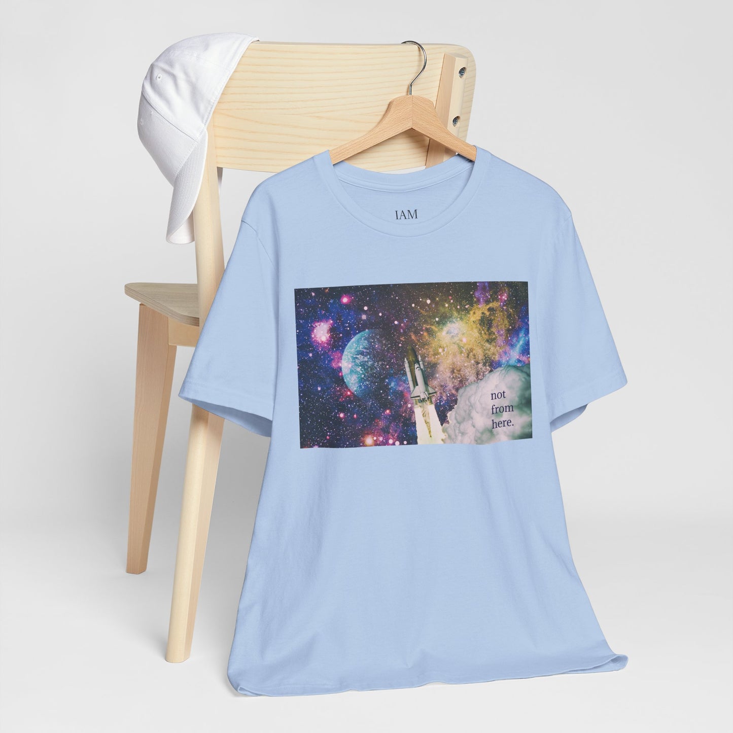 Psychedelic Rocket - "Not From Here" - Multi-Colors Unisex T-Shirt