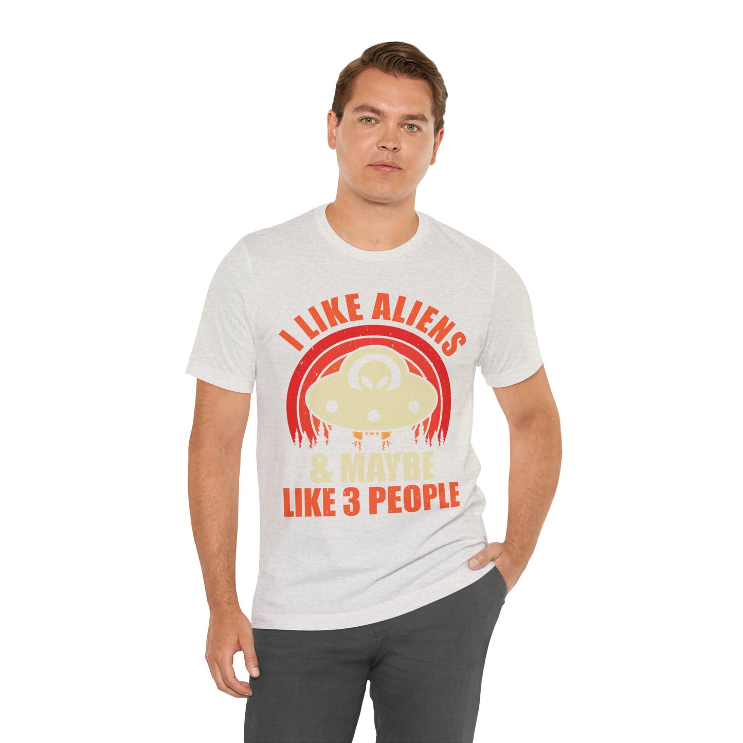 I Prefer Aliens - Multi-Colors Unisex T-Shirt
