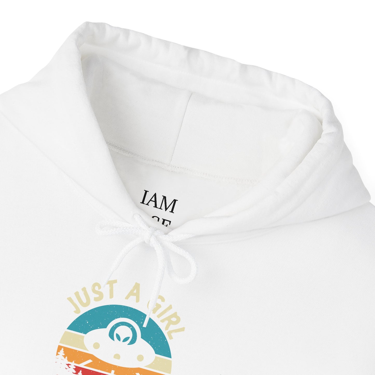 Just a Girl Who Believes in Aliens - Multi-Colors Unisex Hoodie