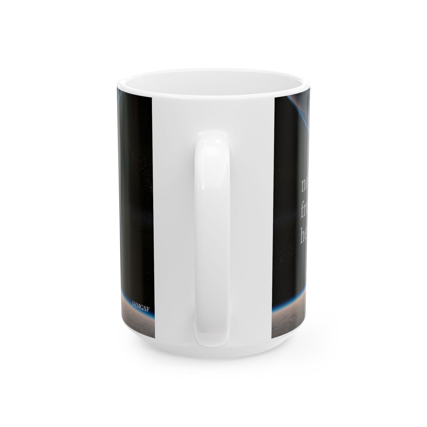 Outer Space - "Not From Here" - Ceramic Mug, (11oz, 15oz)