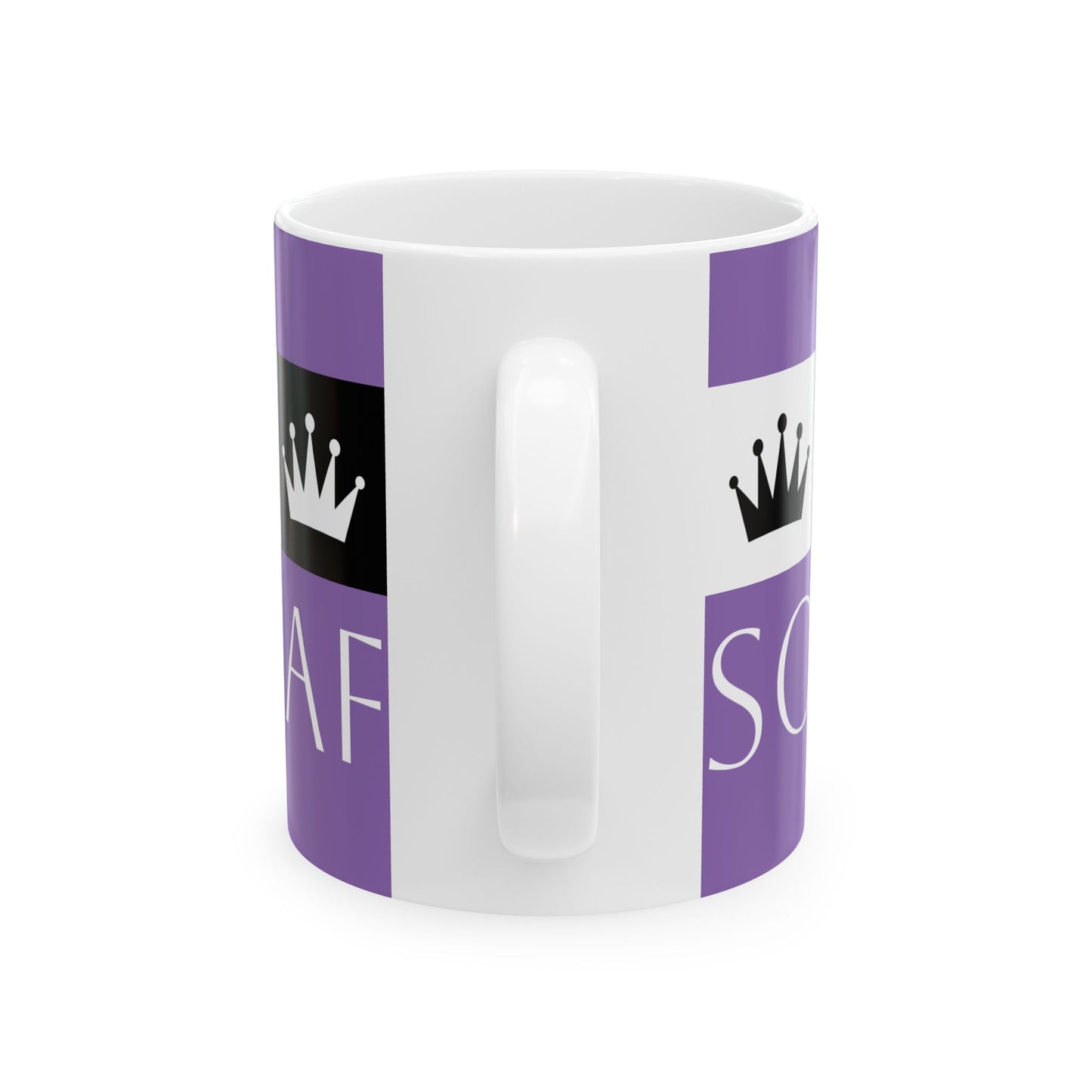 Sovereign AF - Purple Ceramic Mug, (11oz, 15oz)