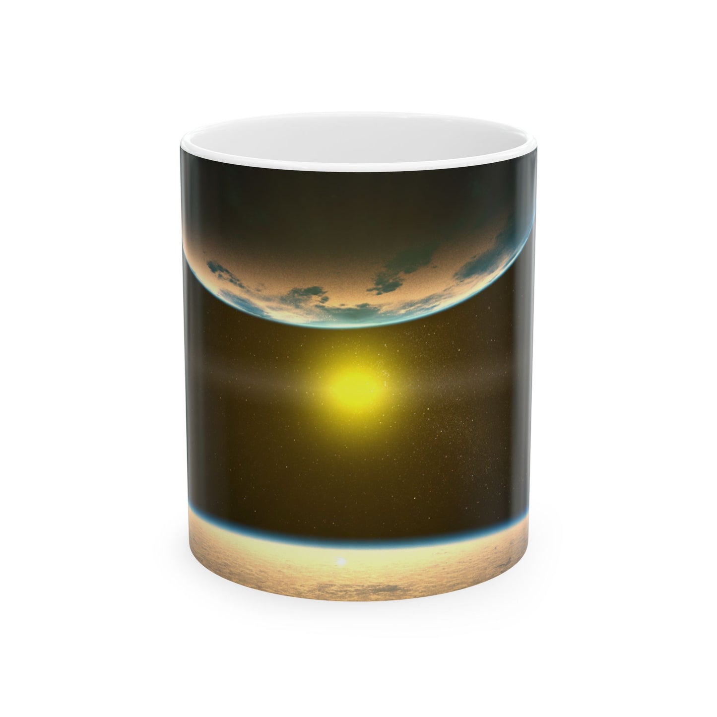 Outer Space - "Not From Here" - Ceramic Mug, (11oz, 15oz)