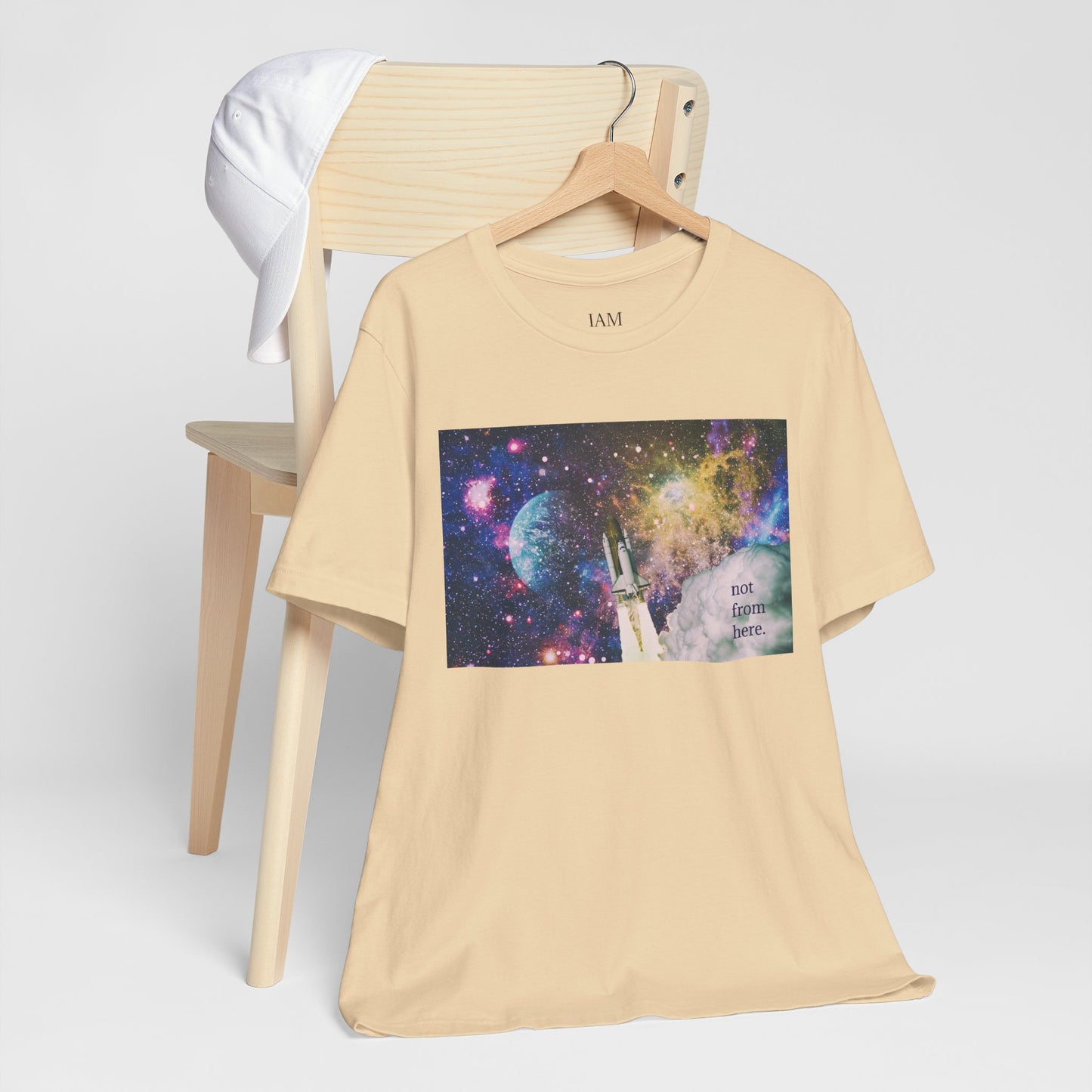 Psychedelic Rocket - "Not From Here" - Multi-Colors Unisex T-Shirt