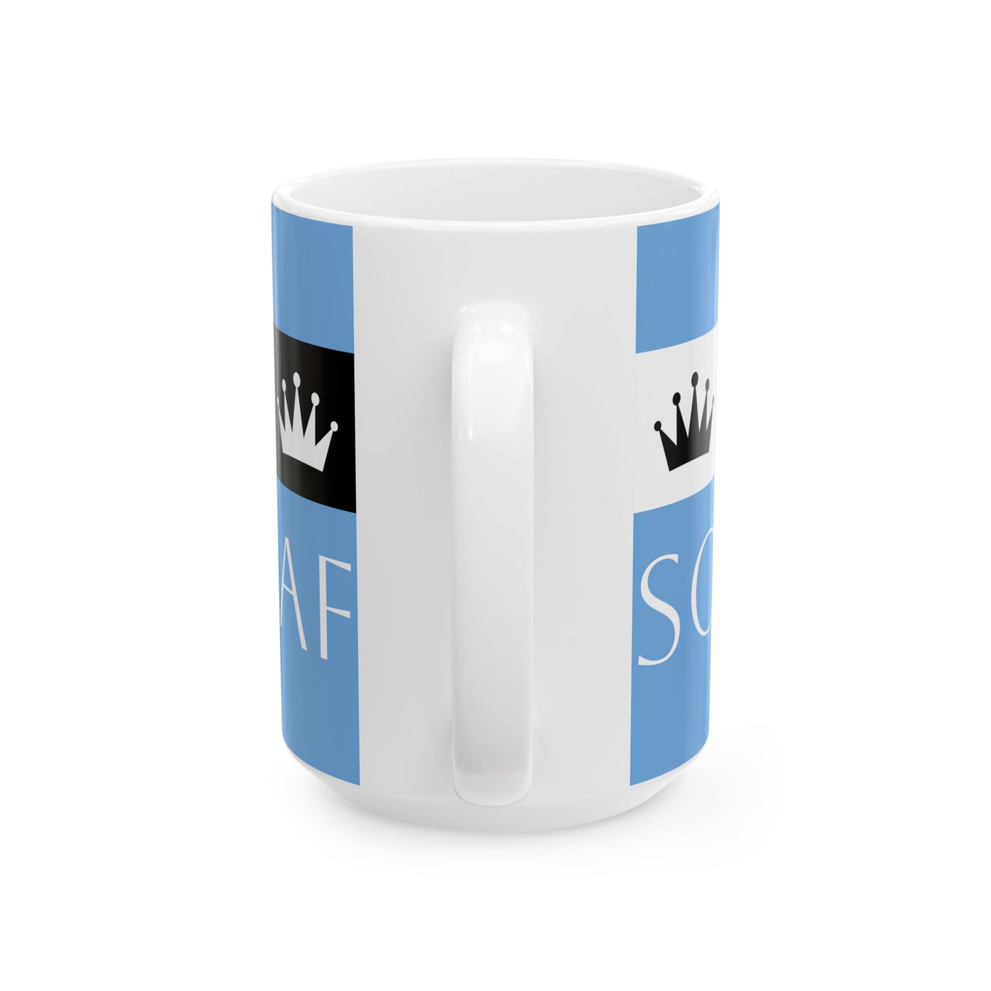 Sovereign AF - Light Blue Ceramic Mug, (11oz, 15oz)