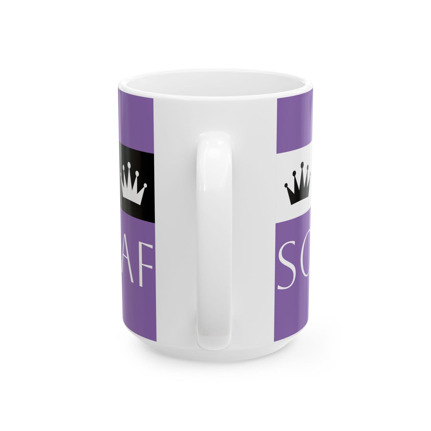 Sovereign AF - Purple Ceramic Mug, (11oz, 15oz)