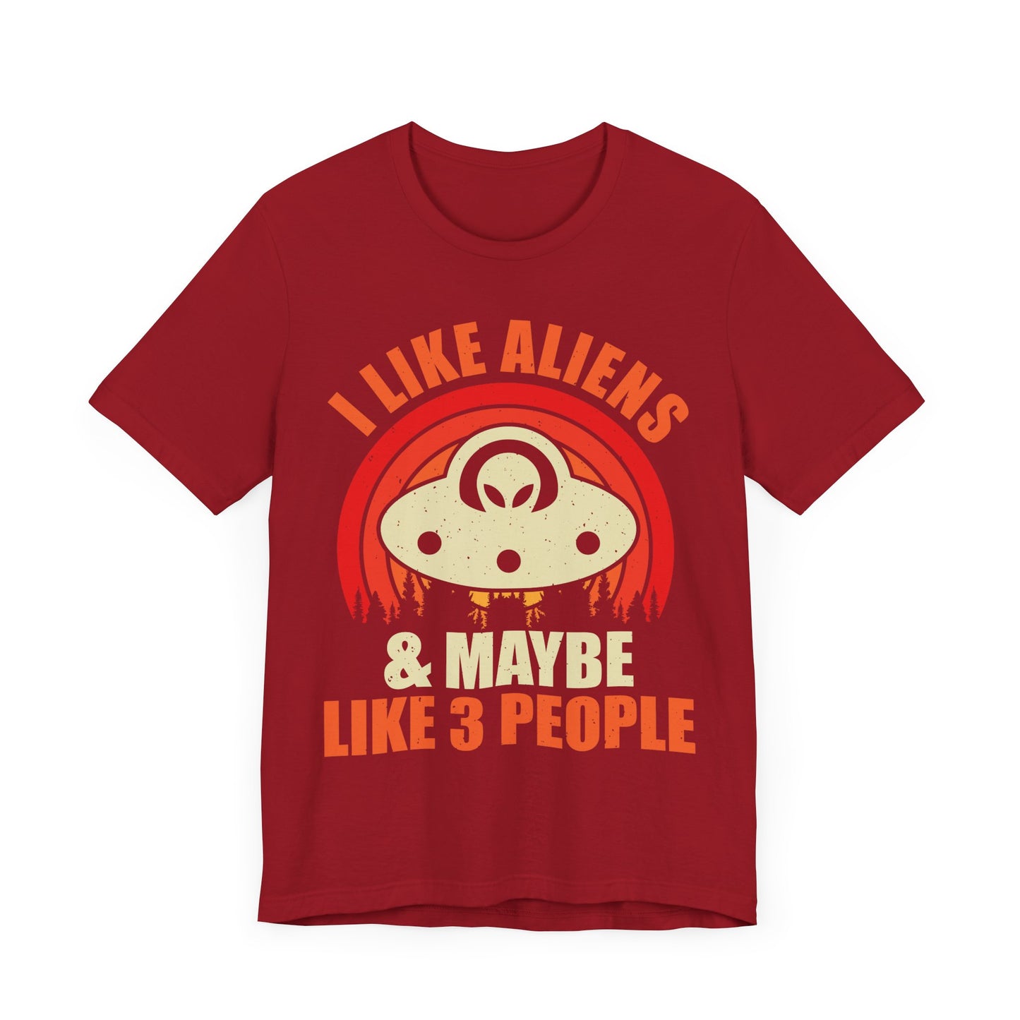 I Prefer Aliens - Multi-Colors Unisex T-Shirt