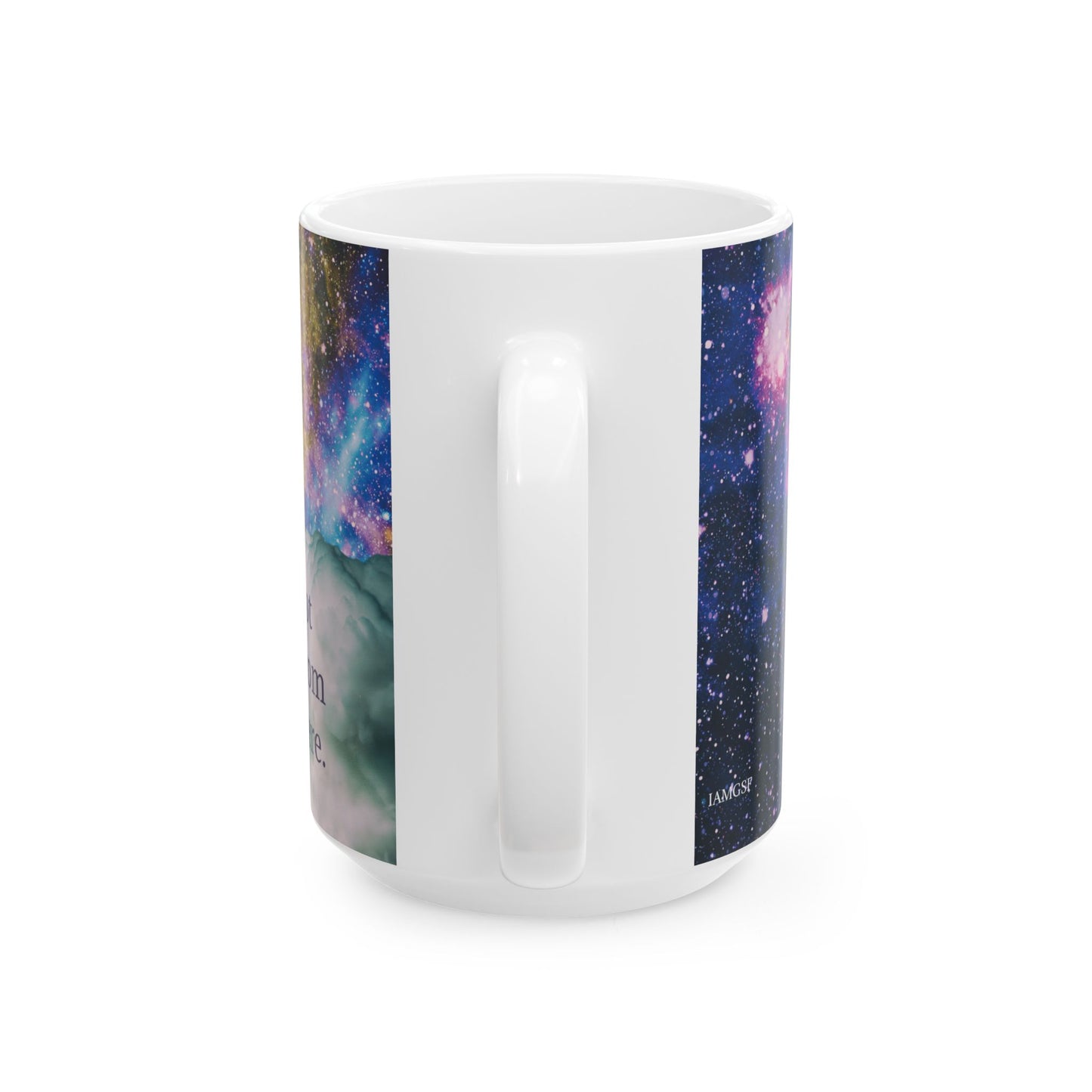 Psychedelic Rocket - "Not From Here" - Ceramic Mug, (11oz, 15oz)