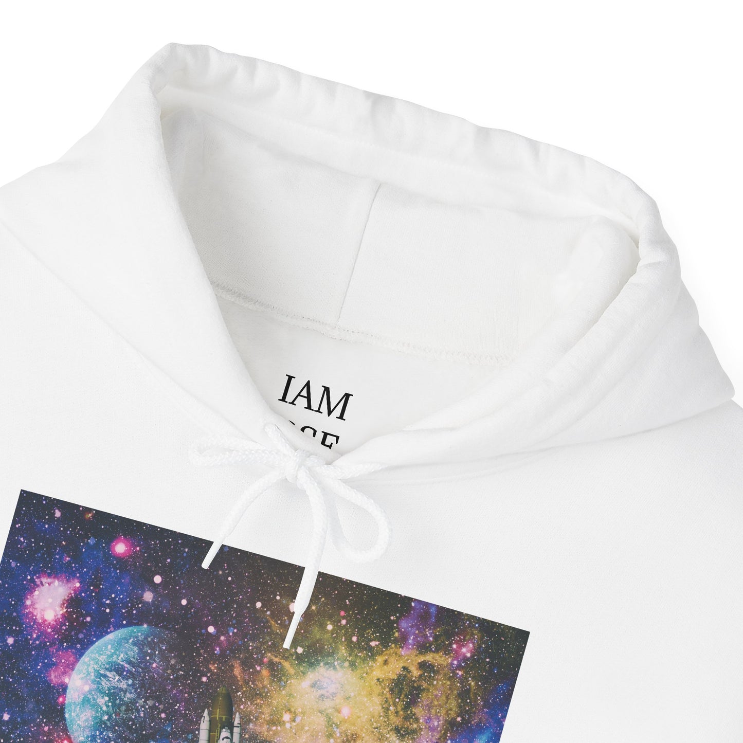 Psychedelic Rocket - "Not From Here" - Multi-Colors Unisex Hoodie