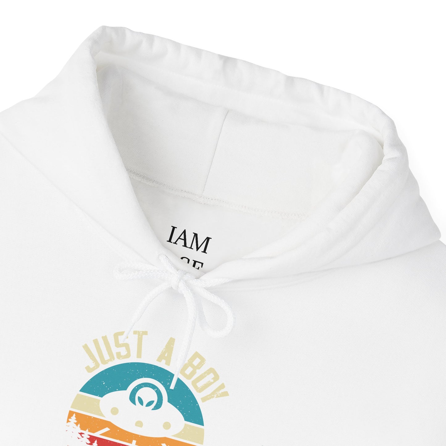 Just a Boy Who Believes in Aliens - Multi-Colors Unisex Hoodie