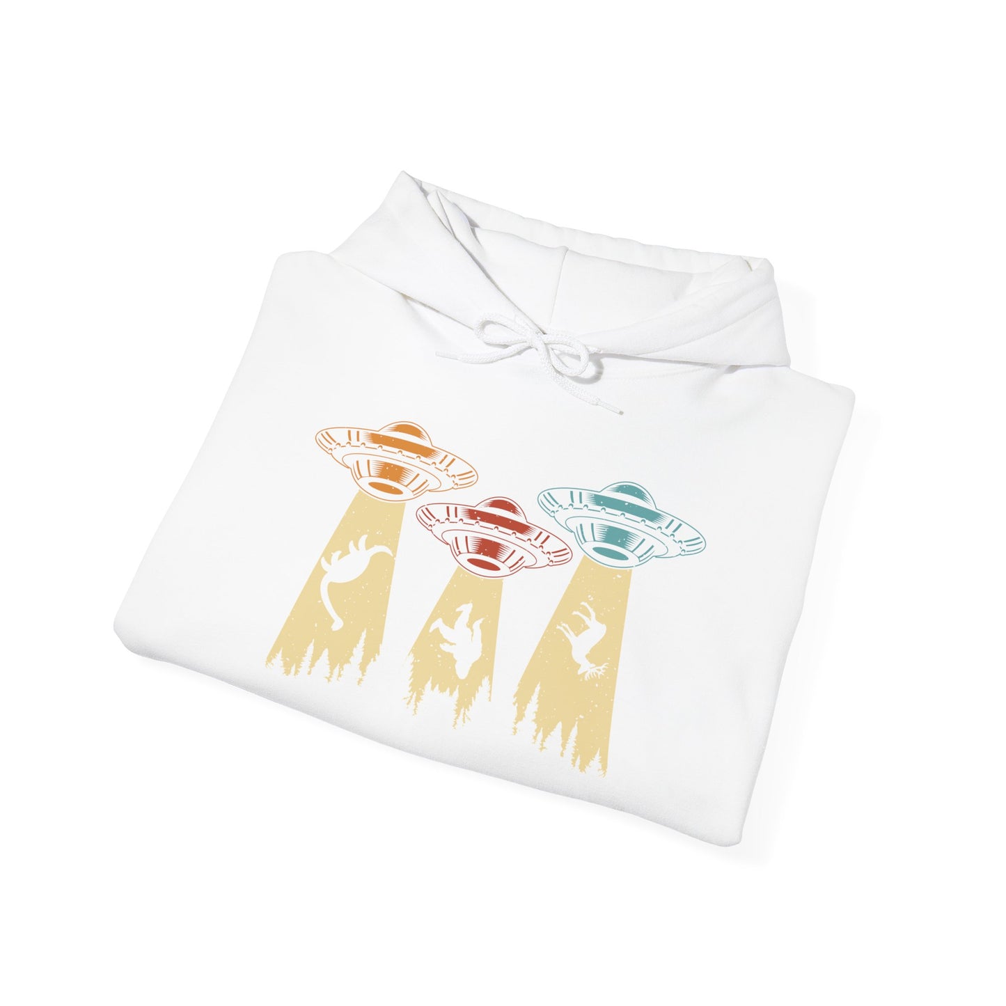 Beam Me Up - UFO's - Multi-Colors Unisex Hoodie