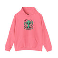 Cute Alien Companion - Multi-Colors Unisex Hoodie