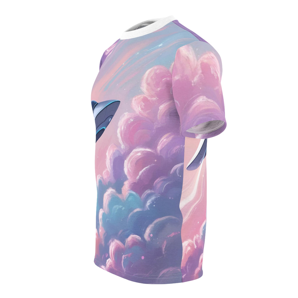 Busy Visiting Other Worlds - UFO Unisex T-Shirt