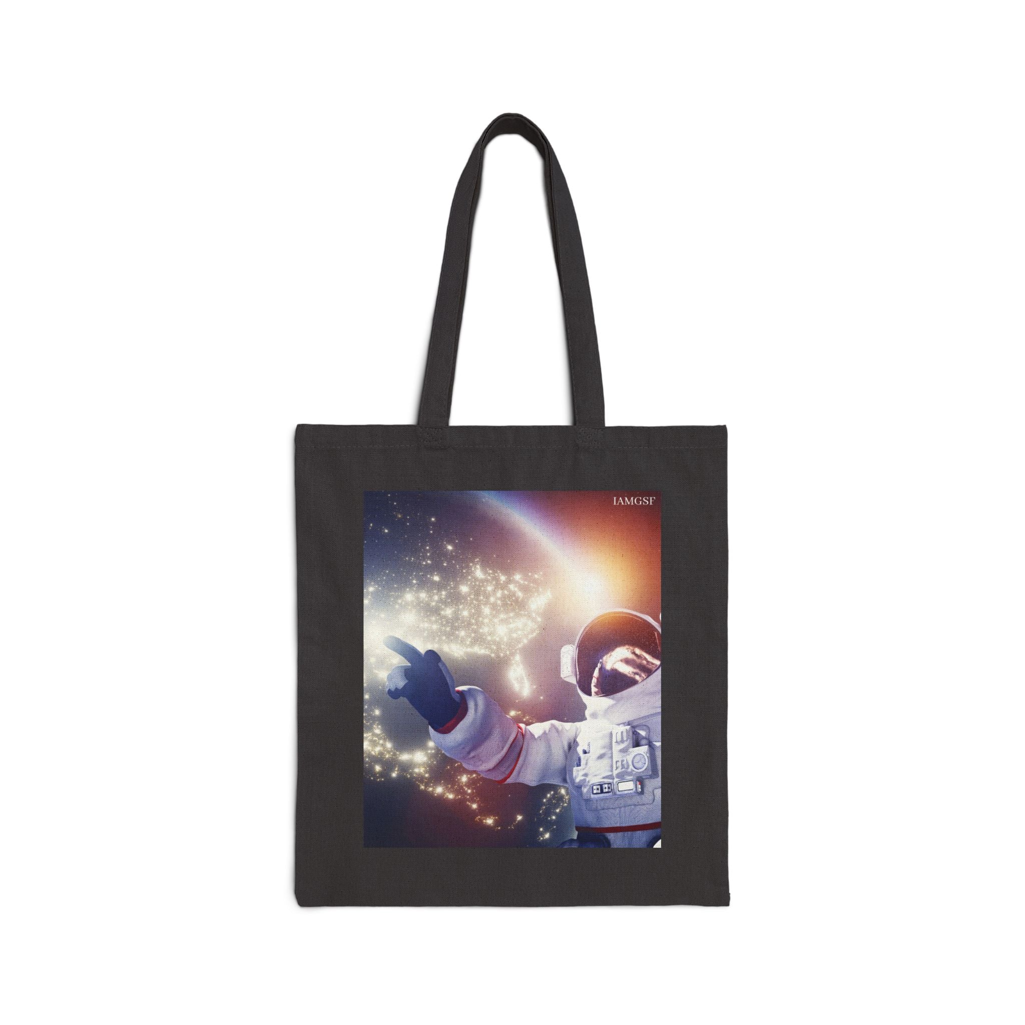 Reaching for the Stars- Galactic Outer Space Tote Bag
