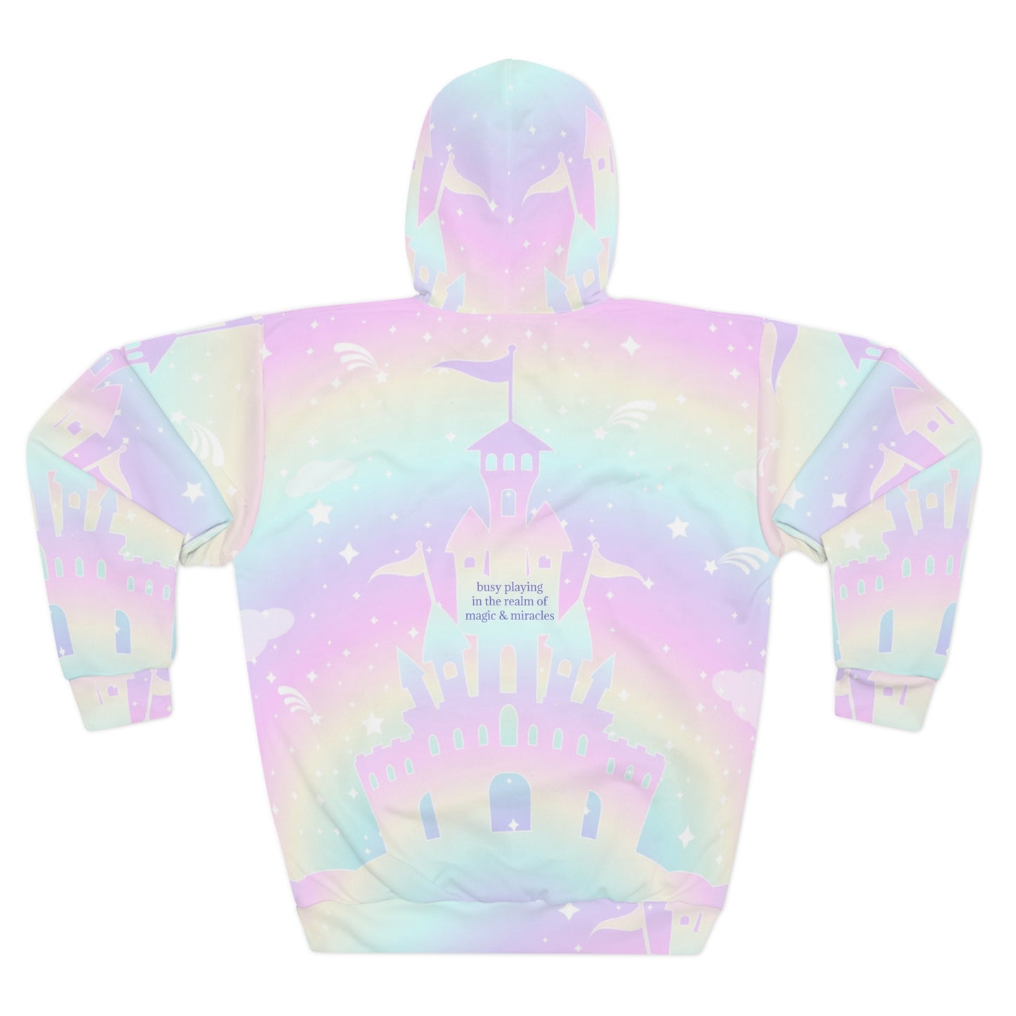 Busy Playing in Miracles - Magic Castle Unisex Pullover Hoodie