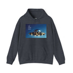 "Not From Here" UFO - Multi-Colors Unisex Hoodie
