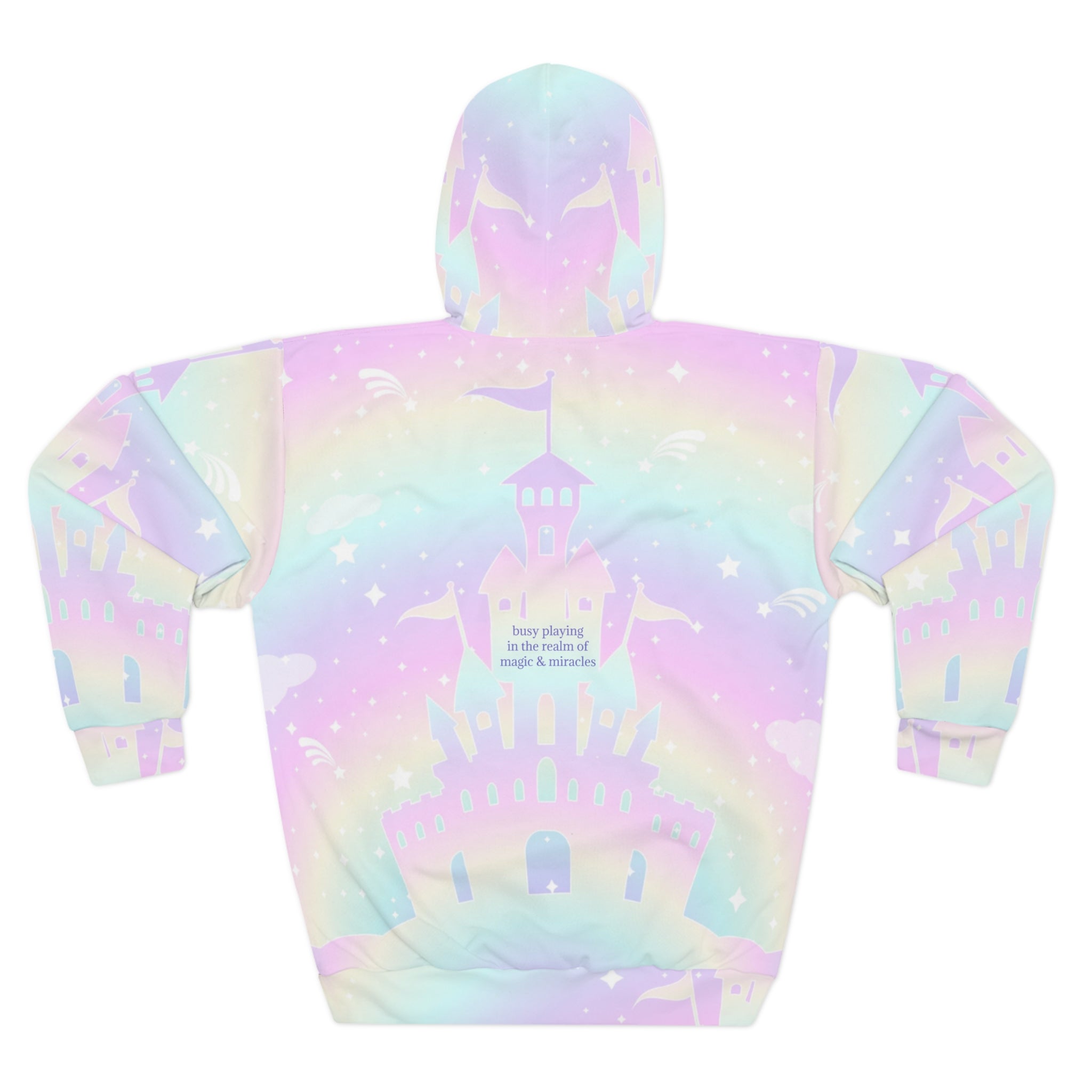 Busy Playing in Miracles - Magic Castle Unisex Pullover Hoodie