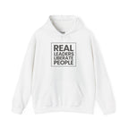 Real Leaders Liberate People - SQUARE - Gildon Unisex Hoodie