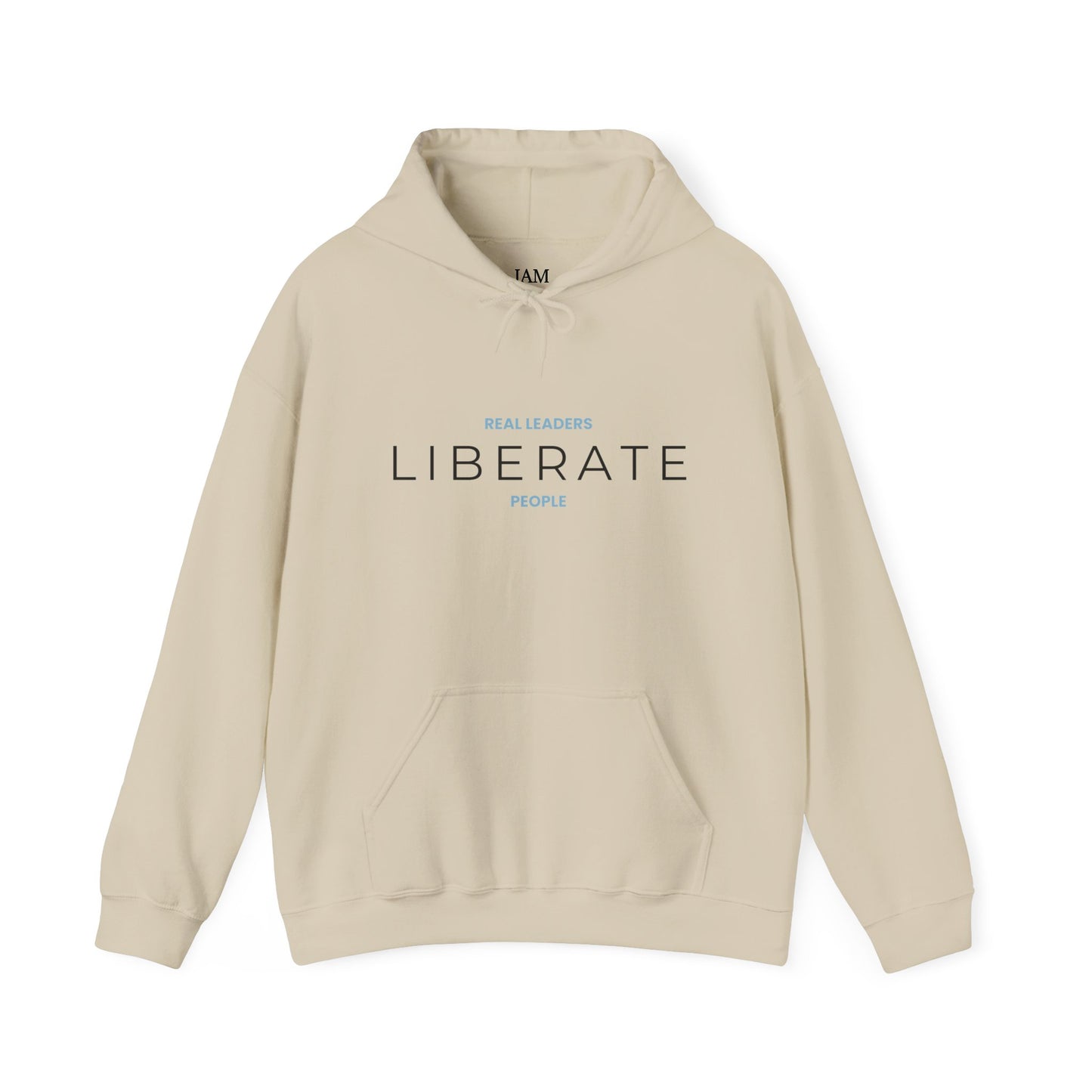 Real Leaders Liberate People - SPACIOUS - Gildon Unisex Hoodie