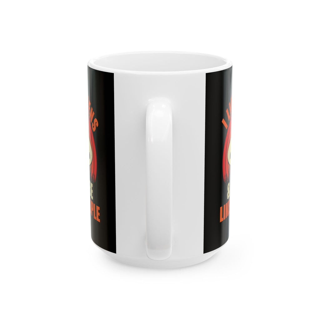 I Prefer Aliens - Black Ceramic Mug, (11oz, 15oz)