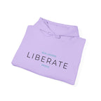 Real Leaders Liberate People - SPACIOUS - Gildon Unisex Hoodie