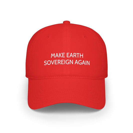 "Make Earth Sovereign Again" Baseball Cap