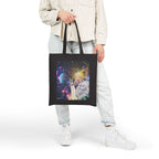 "Not from Here" Psychedelic Rocketship Blasting Off - Galactic Outer Space Tote Bag