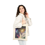 Psychedelic Rocketship Blasting Off - Galactic Outer Space Tote Bag