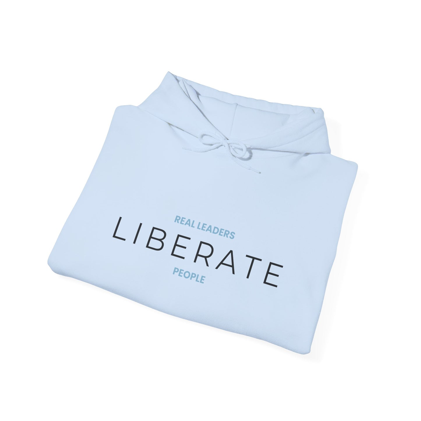 Real Leaders Liberate People - SPACIOUS - Gildon Unisex Hoodie