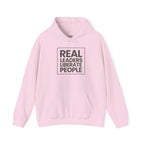 Real Leaders Liberate People - SQUARE - Gildon Unisex Hoodie