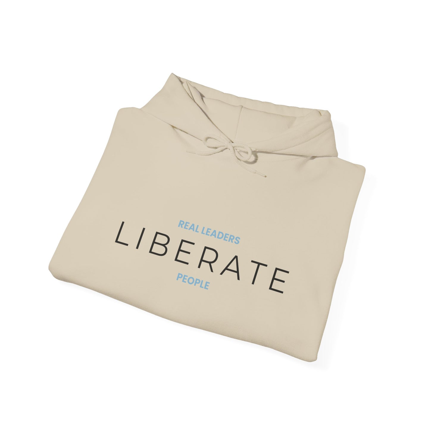 Real Leaders Liberate People - SPACIOUS - Gildon Unisex Hoodie