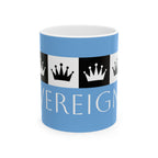 Sovereign AF - Light Blue Ceramic Mug, (11oz, 15oz)