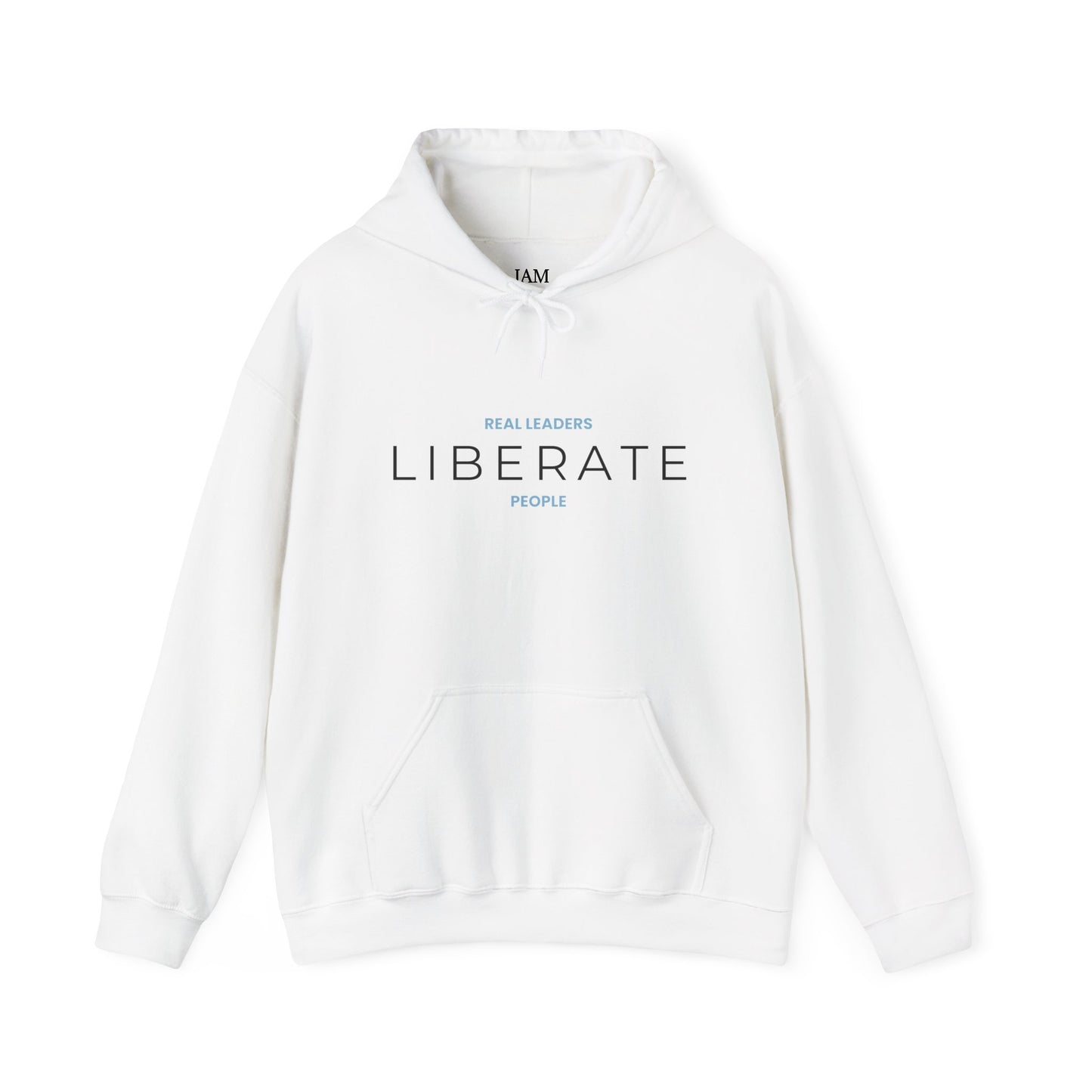 Real Leaders Liberate People - SPACIOUS - Gildon Unisex Hoodie