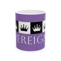 Sovereign AF - Purple Ceramic Mug, (11oz, 15oz)