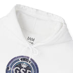 I AM God, Sovereign, Free Emblem - Multi-Colors Unisex Hoodie