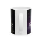 I Am God, Sovereign, Free - Script Ceramic Mug, (11oz, 15oz)