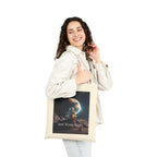 "Not from Here" Astronaut Gazing Back at Earth - Galactic Outer Space Tote Bag
