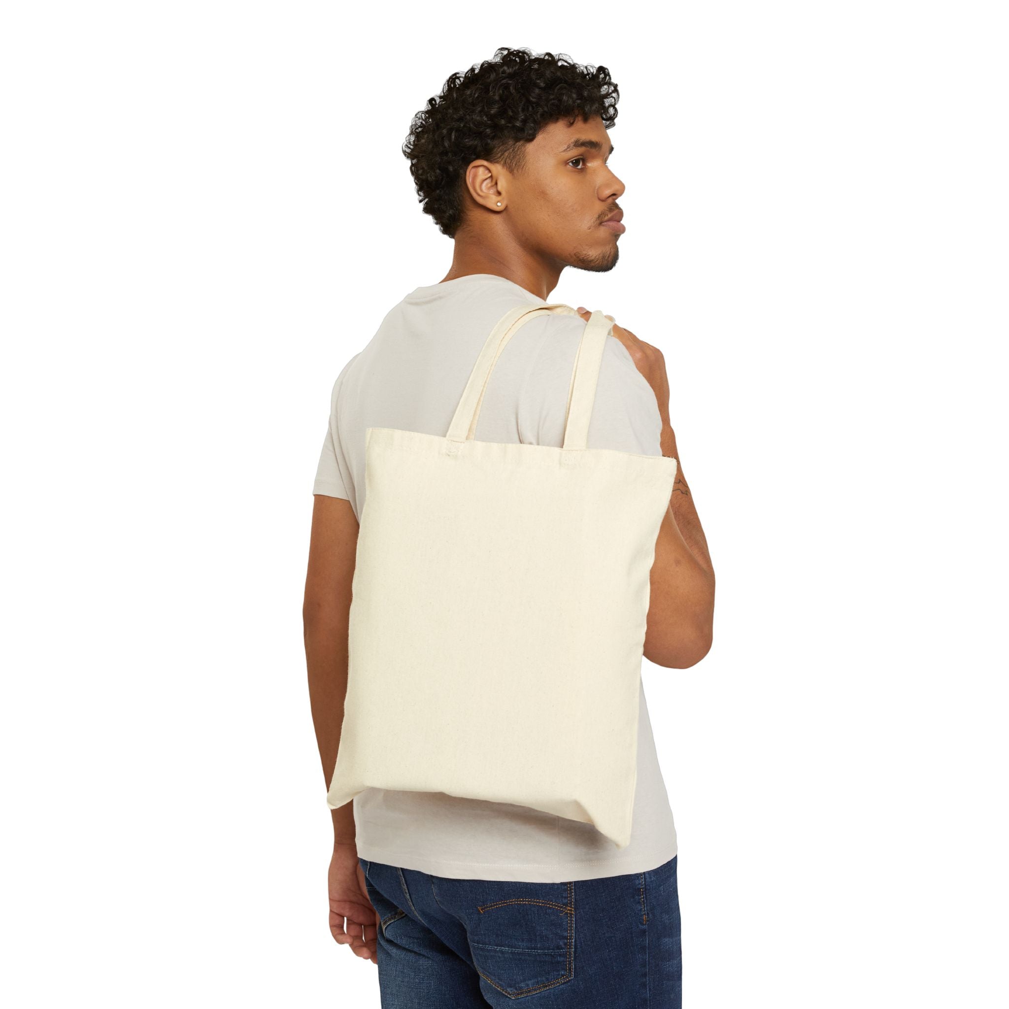 "Not from Here" Astronaut Floating in the Stars- Galactic Outer Space Tote Bag