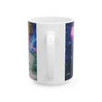 Psychedelic Rocket - "Not From Here" - Ceramic Mug, (11oz, 15oz)