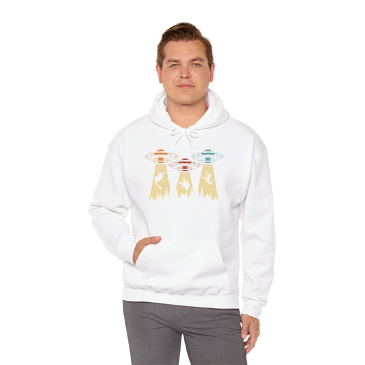 Beam Me Up - UFO's - Multi-Colors Unisex Hoodie