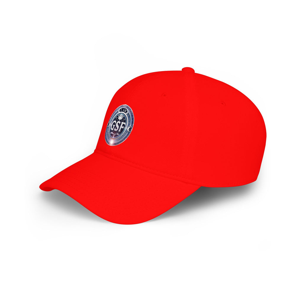 I Am God, Sovereign, Free Emblem - Baseball Cap