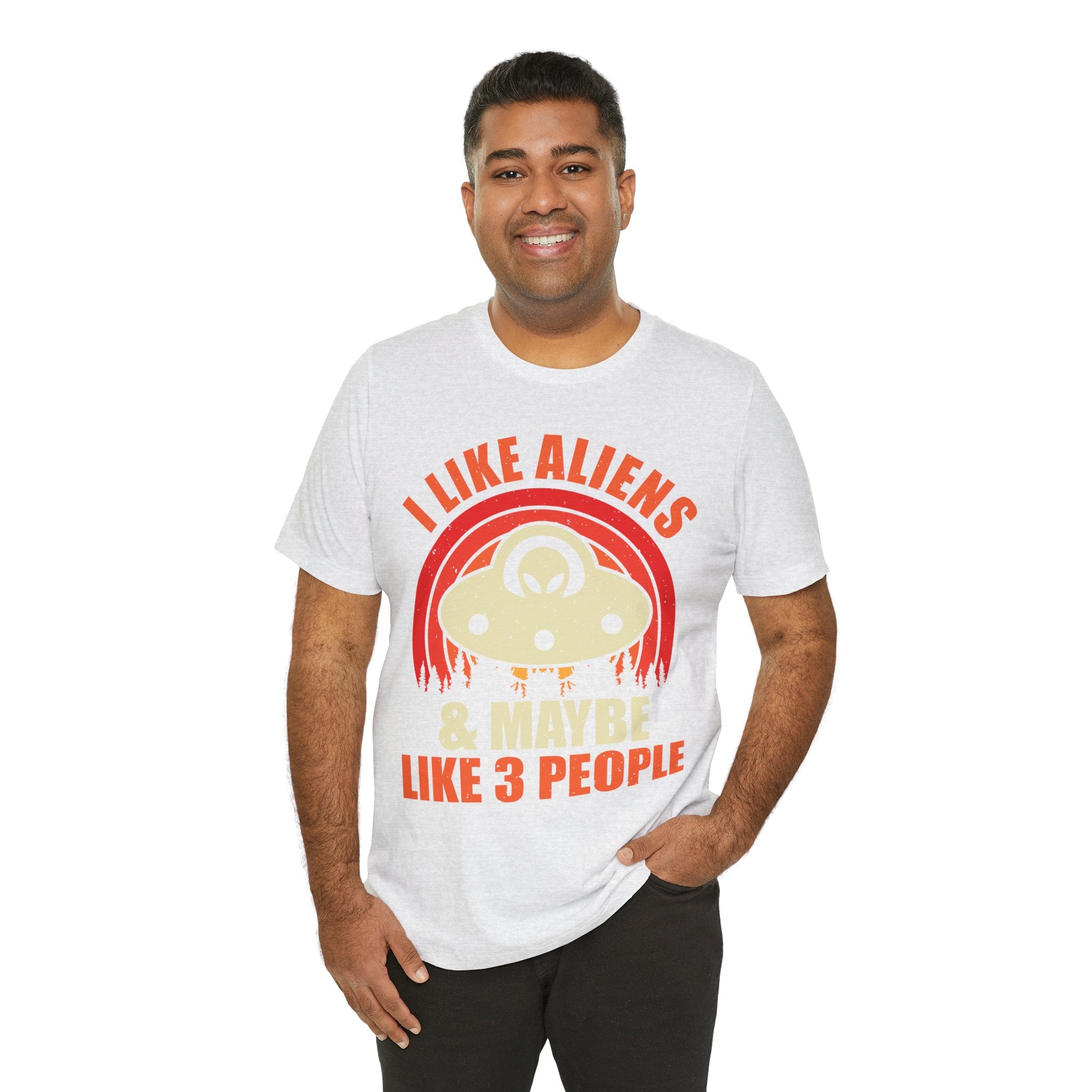 I Prefer Aliens - Multi-Colors Unisex T-Shirt