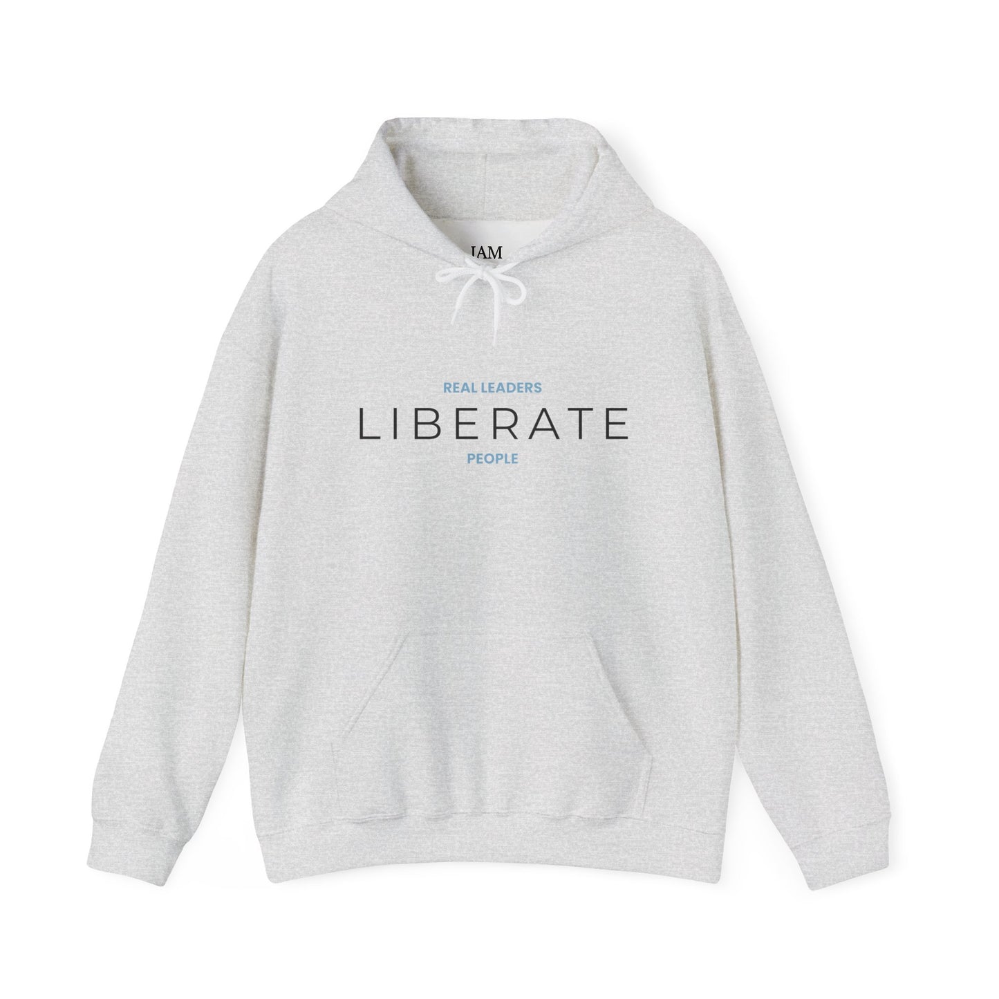 Real Leaders Liberate People - SPACIOUS - Gildon Unisex Hoodie