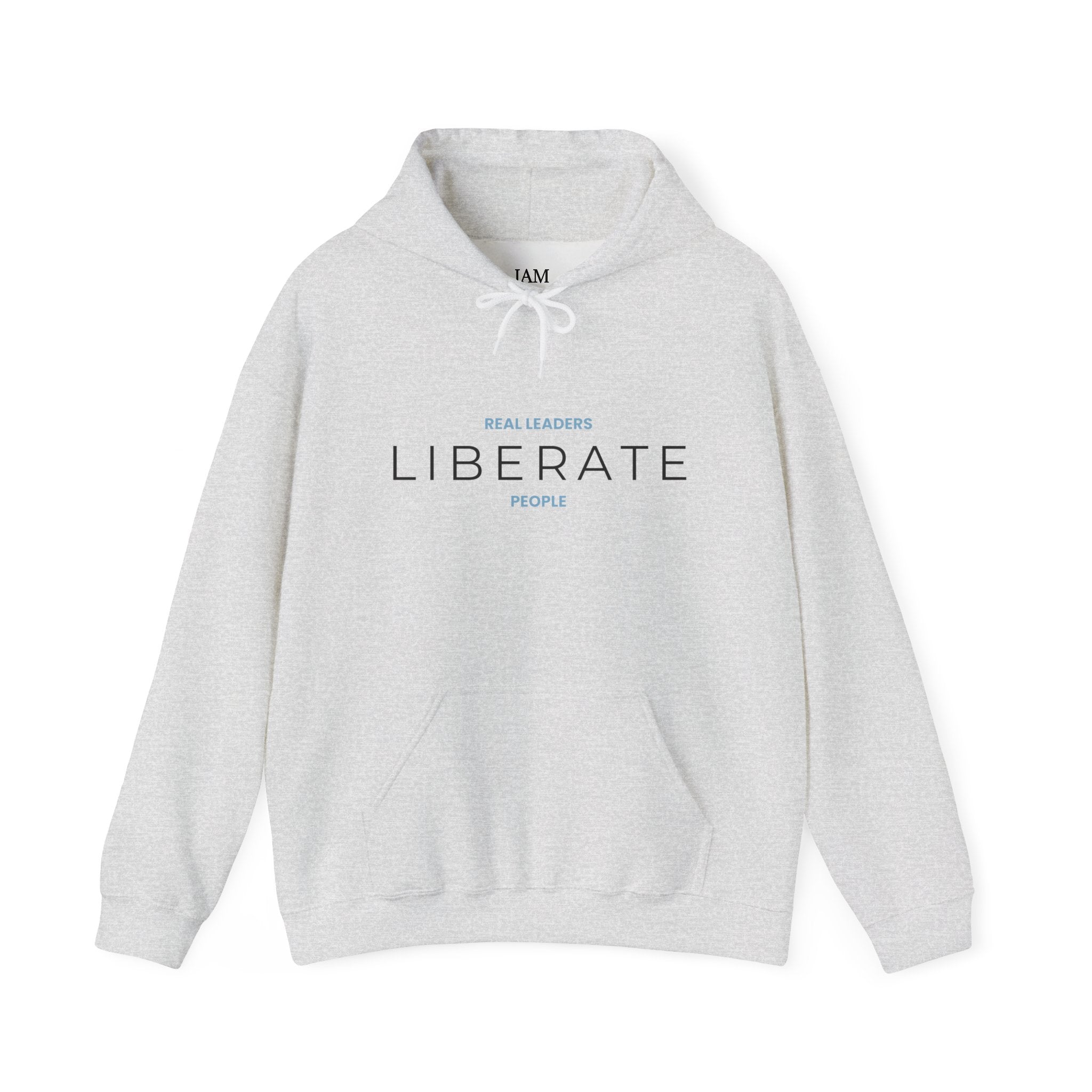 Real Leaders Liberate People - SPACIOUS - Gildon Unisex Hoodie