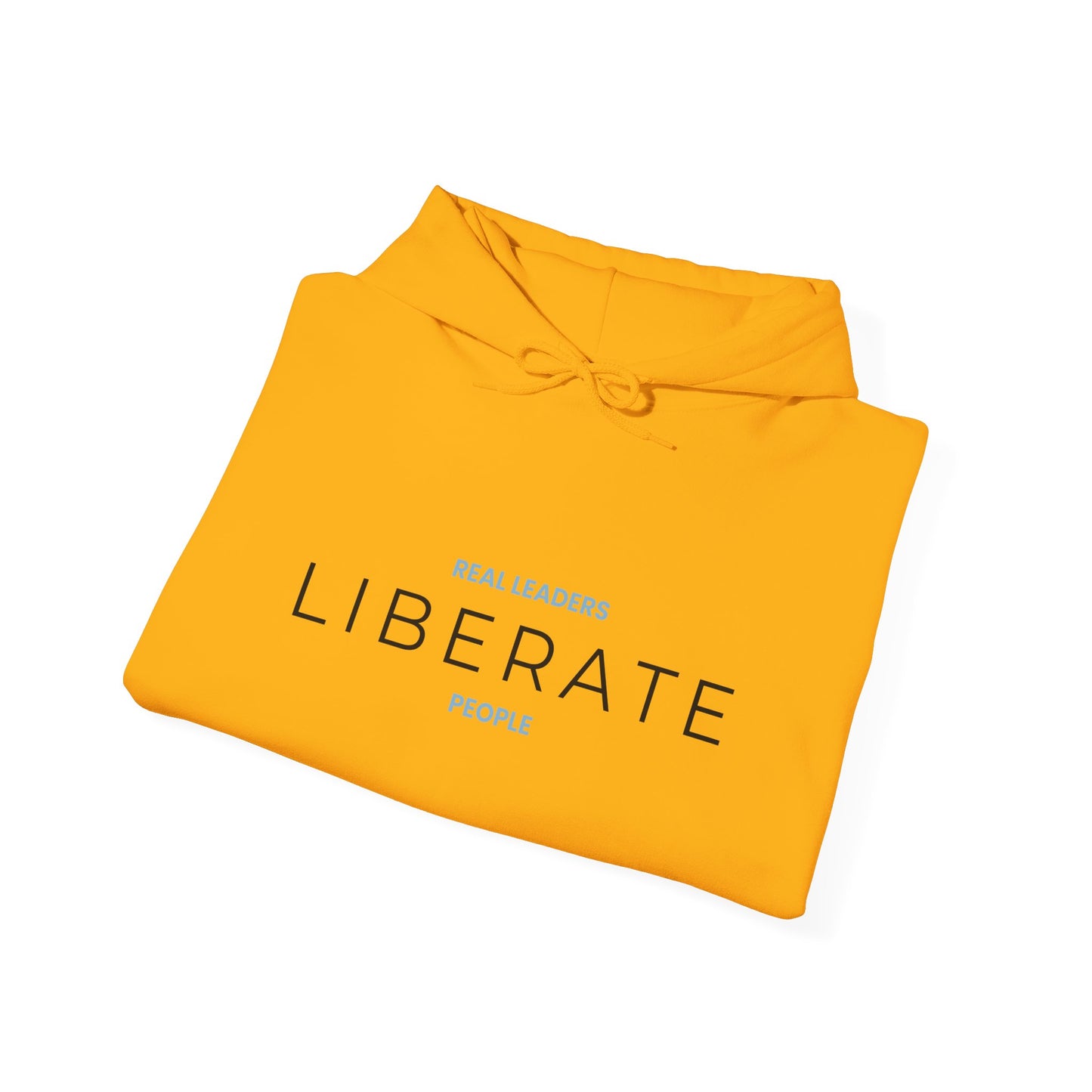 Real Leaders Liberate People - SPACIOUS - Gildon Unisex Hoodie