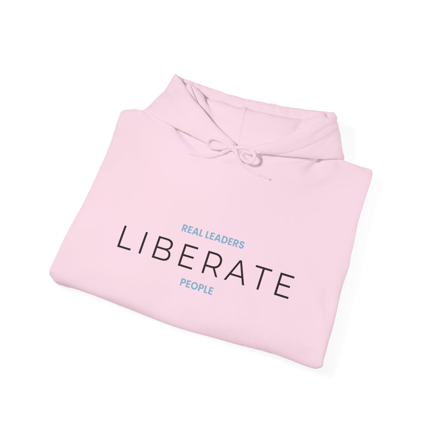 Real Leaders Liberate People - SPACIOUS - Gildon Unisex Hoodie