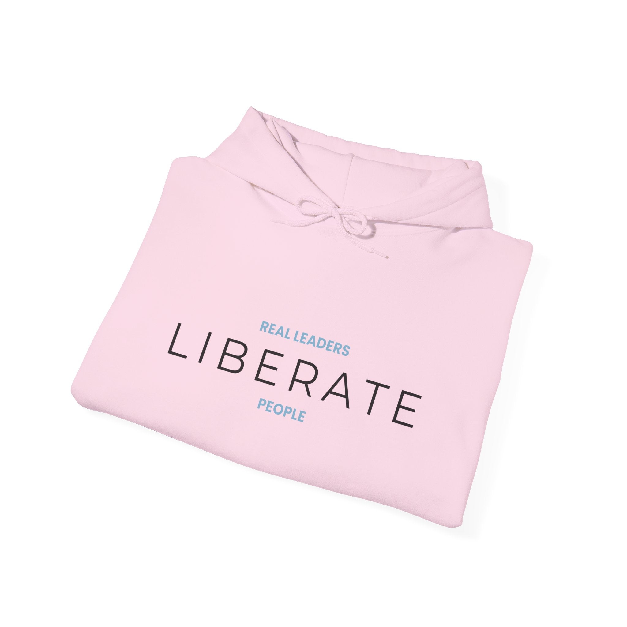 Real Leaders Liberate People - SPACIOUS - Gildon Unisex Hoodie