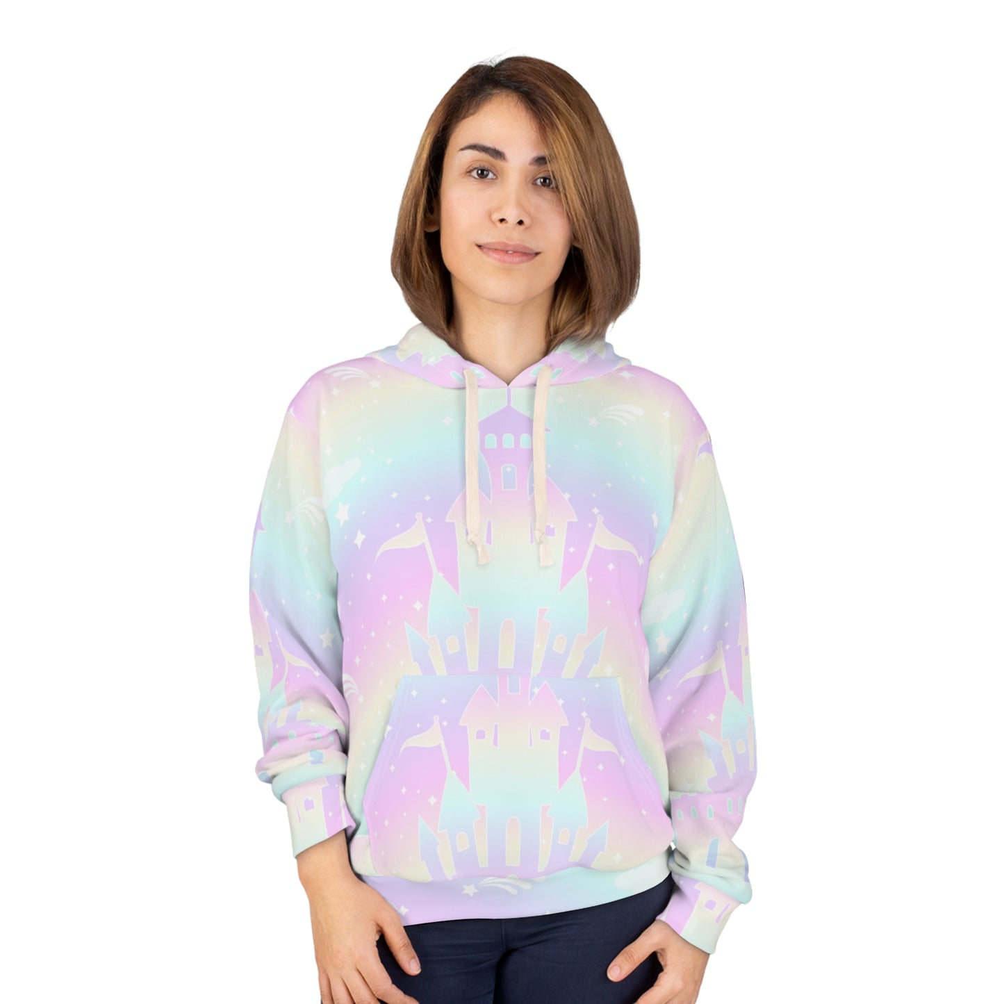 Busy Playing in Miracles - Magic Castle Unisex Pullover Hoodie