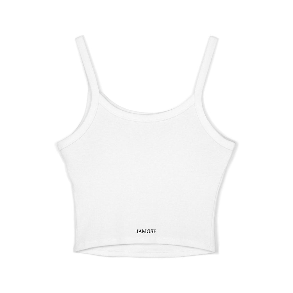 Real Leaders Liberate People - Spaghetti Tank Crop Top