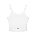 Real Leaders Liberate People - Spaghetti Tank Crop Top