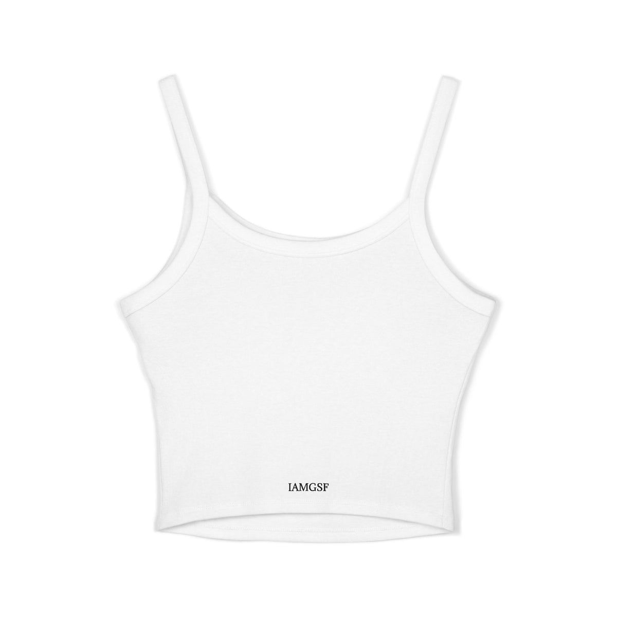 Real Leaders Liberate People - Spaghetti Tank Crop Top